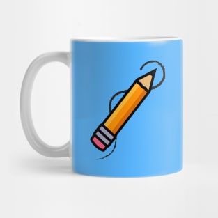 Simplistic School Pencil Mug